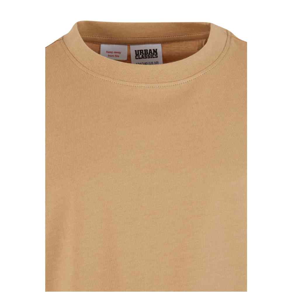 Urban Classics - Boys Tall Kinder Tshirt - Beige